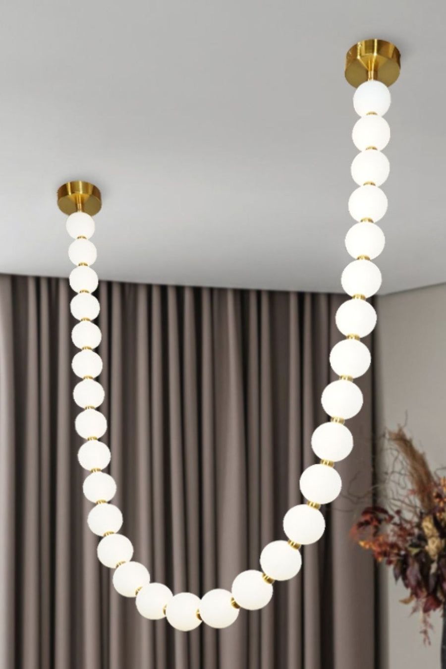 Chandeliers With Pearls Elegant Lighting Fixtures Adorned with Beautiful Pearls