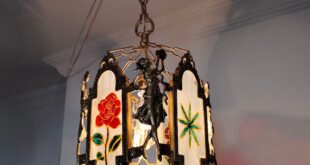 Chandeliers With Stained Glass