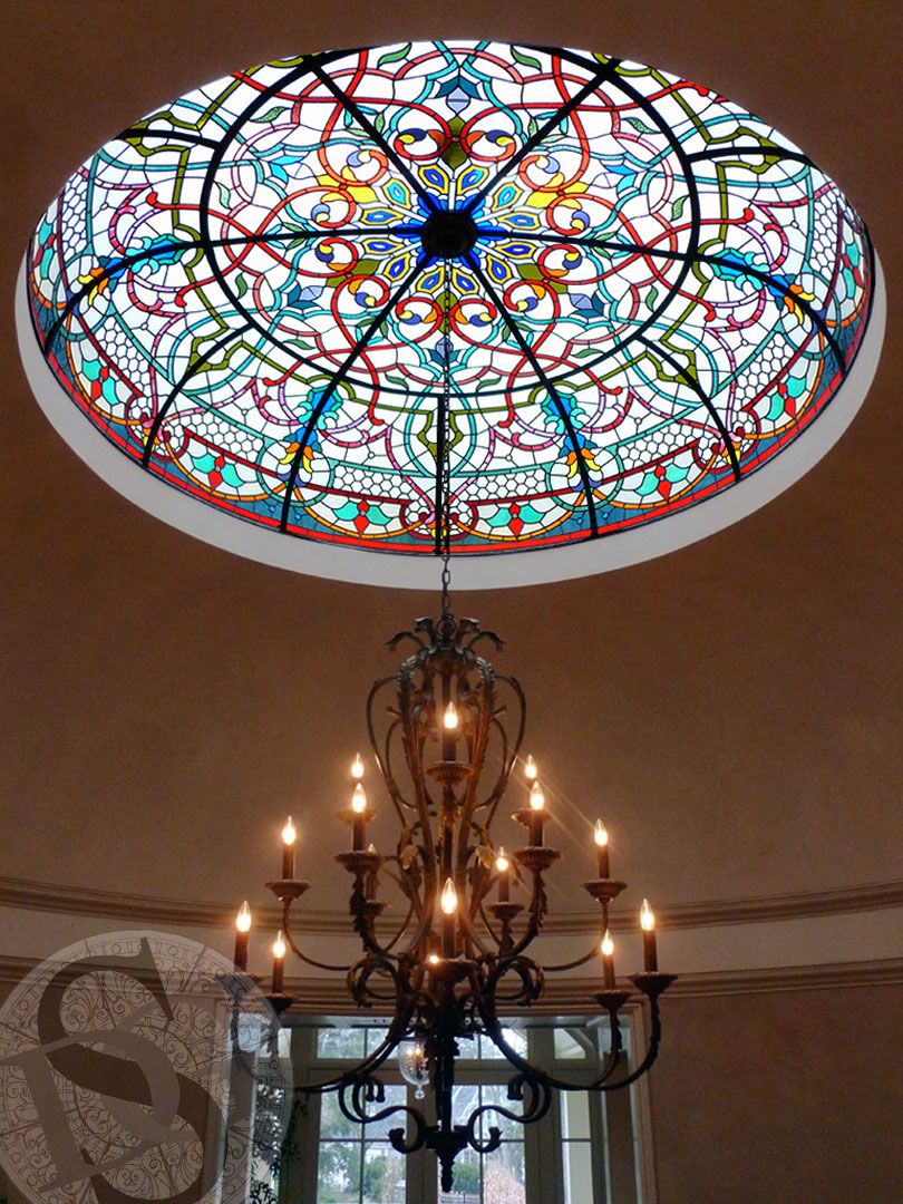 Chandeliers With Stained Glass Elegant Lighting Fixtures Featuring Beautiful Stained Glass Designs