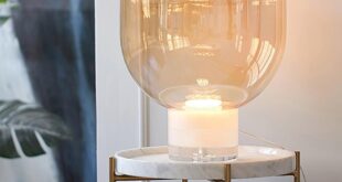 Elegant Glass Table Lamps