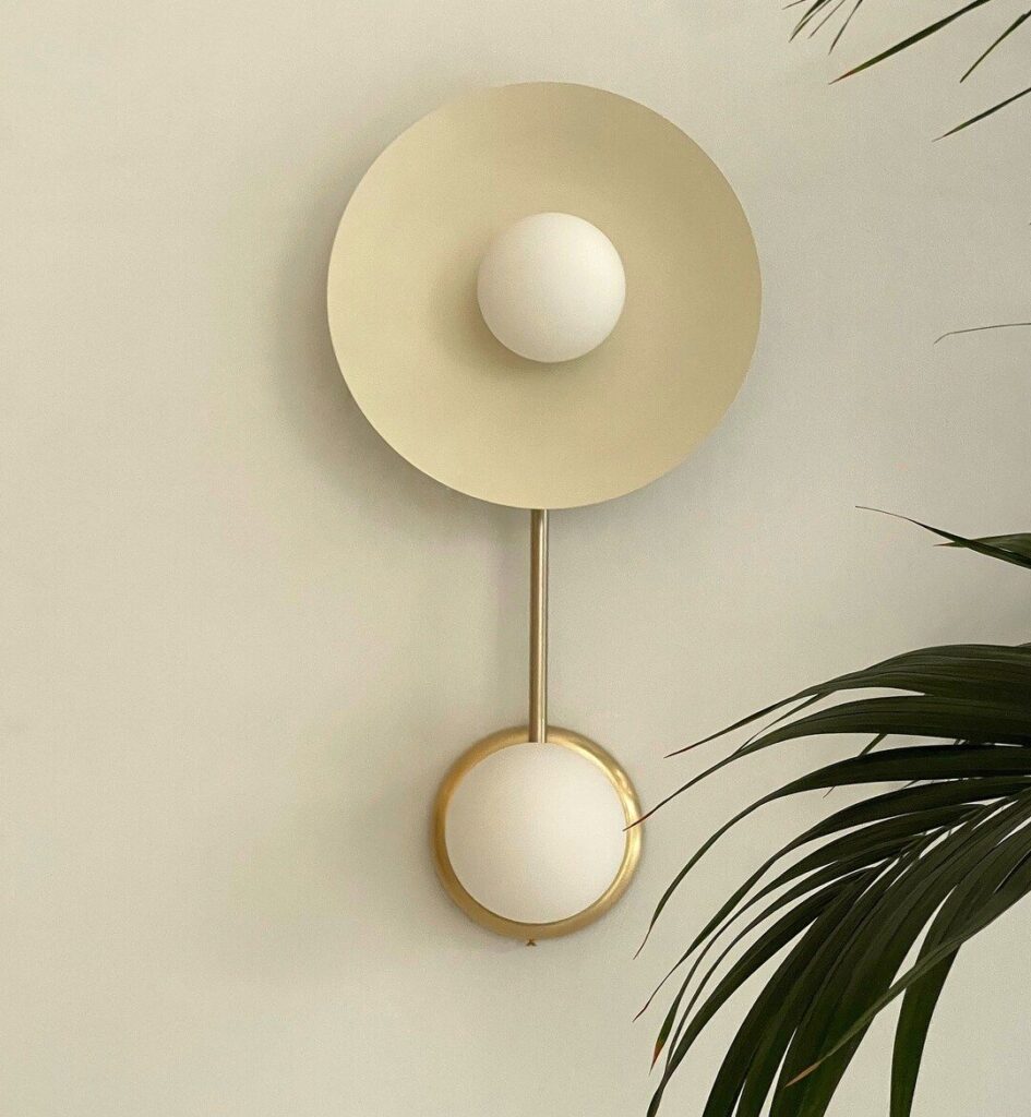 Right Globe Wall Lamp