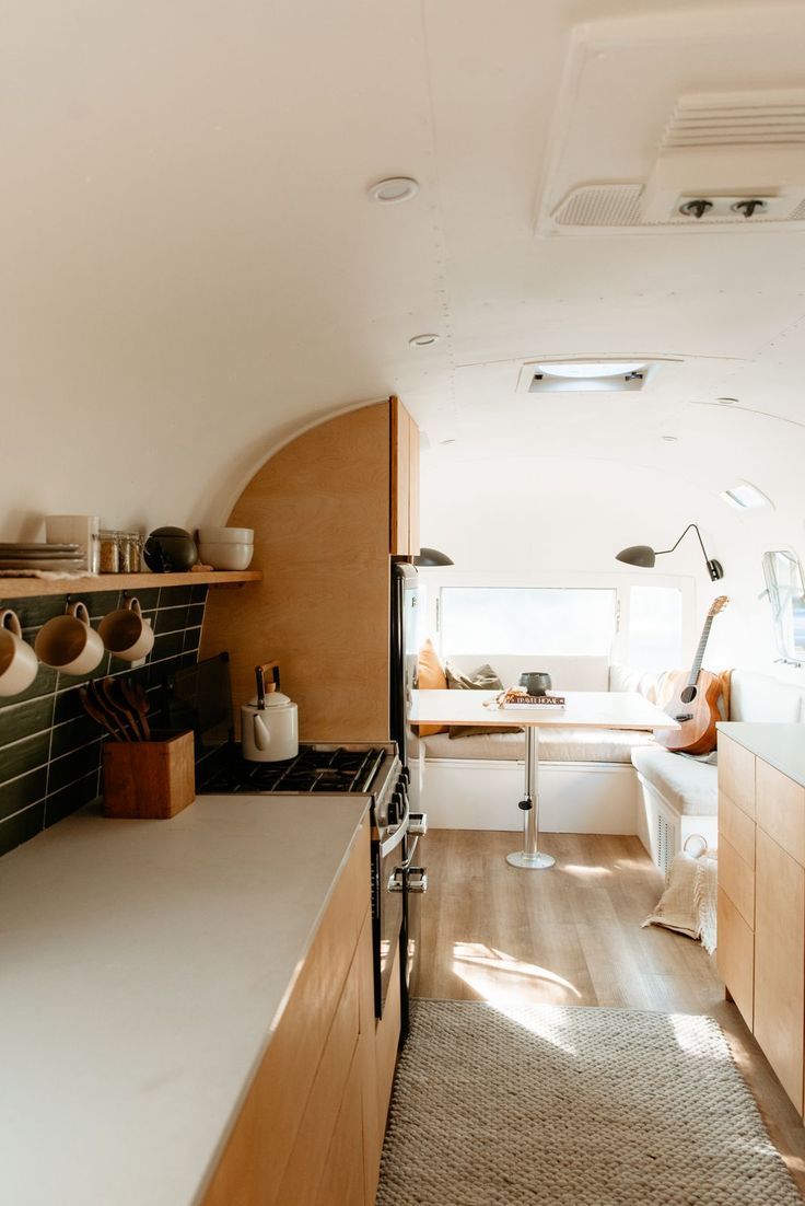 Airstream Interior Design Transforming Your Airstream into a Stylish, Cozy Retreat