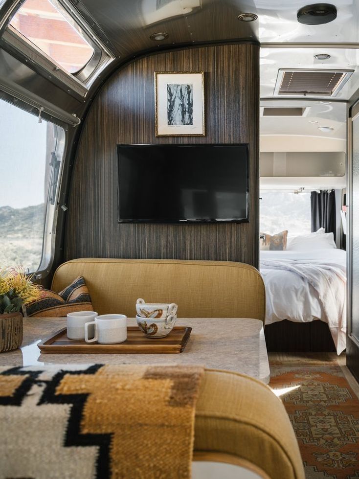 Airstream Interior Designs : Best Airstream Interior Designs Showcase Space Efficiency Functionality Beauty