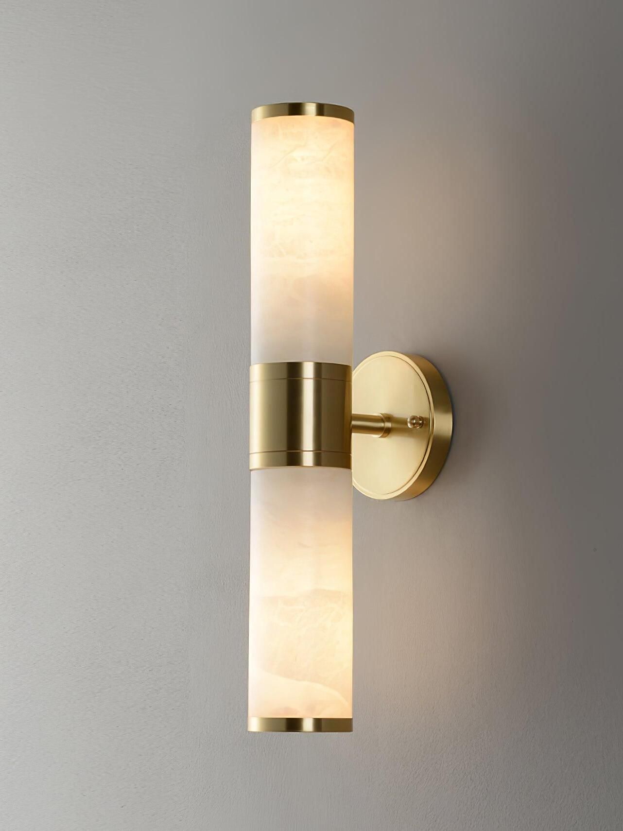Alabaster Wall Lamp Elegant and Sophisticated Wall Lighting Option for Any Room