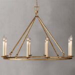 Antique Brass Chandelier