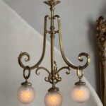 Antique Brass Chandelier