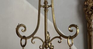 Antique Brass Chandelier