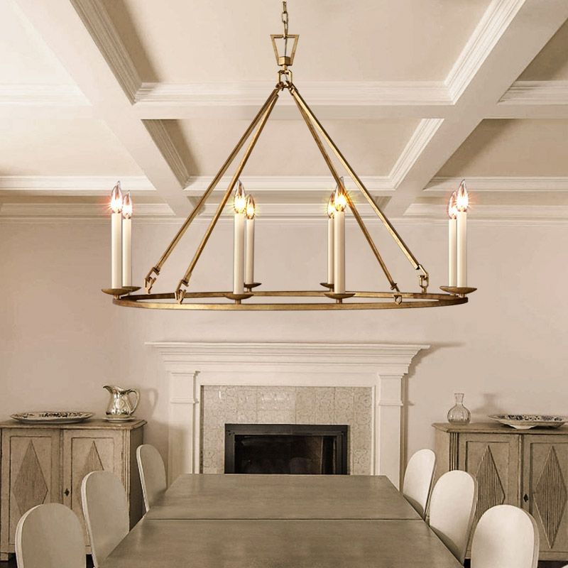 Antique Brass Chandelier “Uncover the Timeless Elegance of an Antique Brass Chandelier”