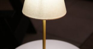 Antique Brass Table Lamp