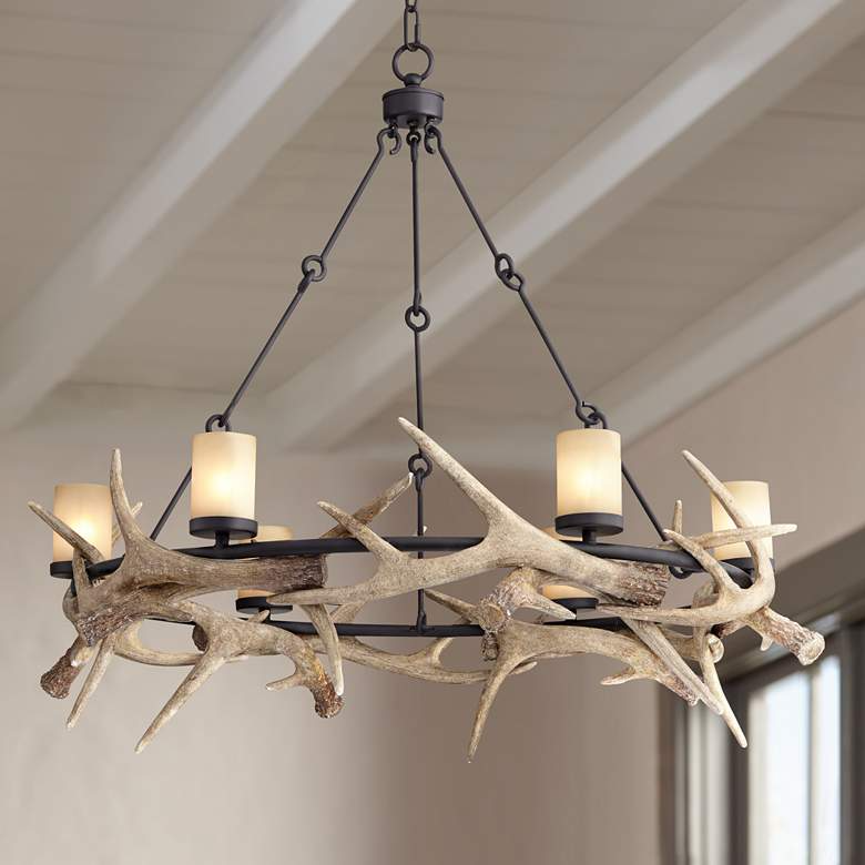 Antler Chandelier Stunning Rustic Lighting Fixture That Adds Natural Charm To Any Space