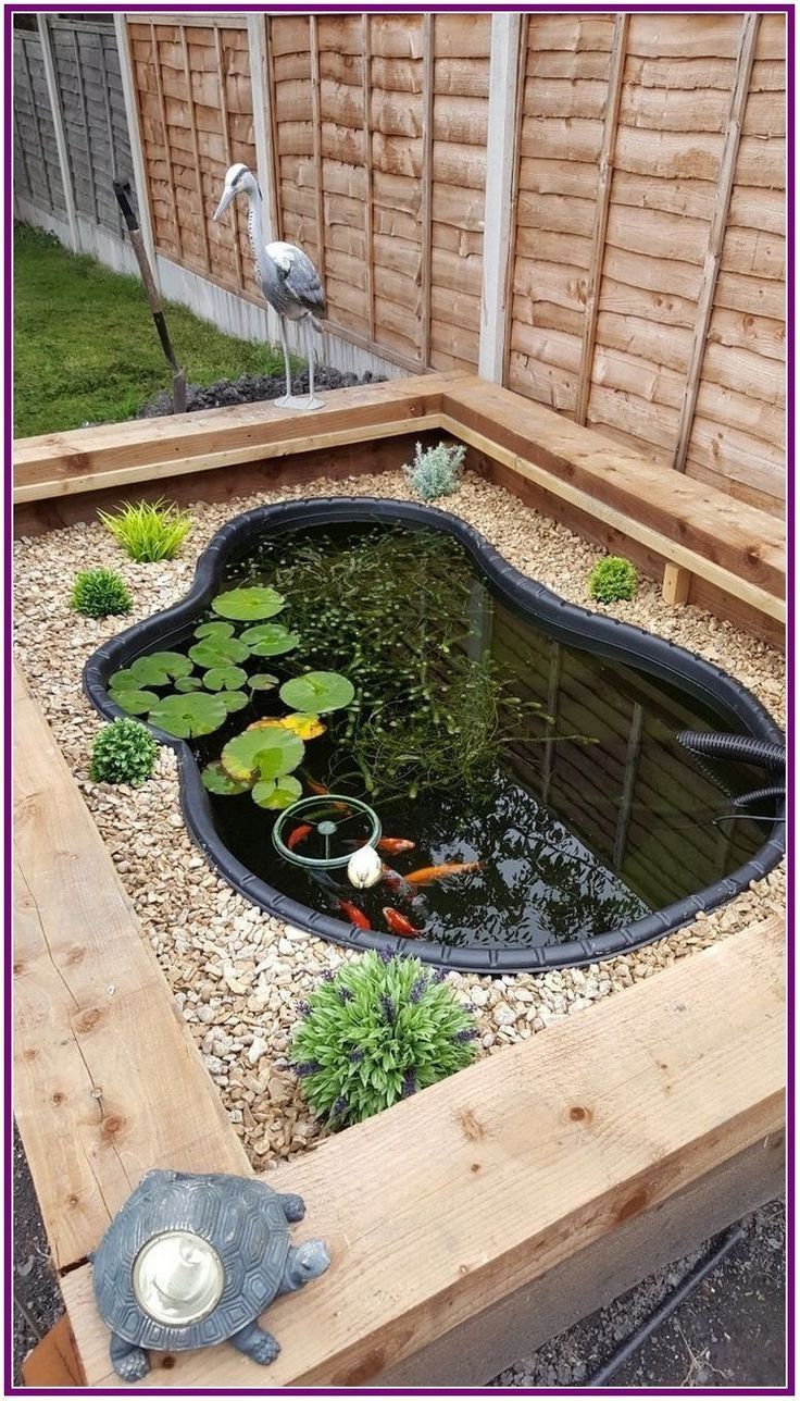 Backyard Fish Pond Garde Create a Relaxing Outdoor Oasis with a Beautiful Garden Pond filled with Fish and Plants