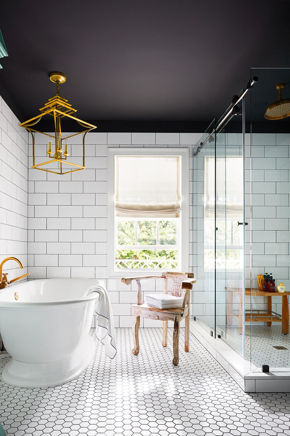 Ceiling Bathroom Innovative Design Solution for Small Bathrooms – Space-Saving Overhead Shower Installation