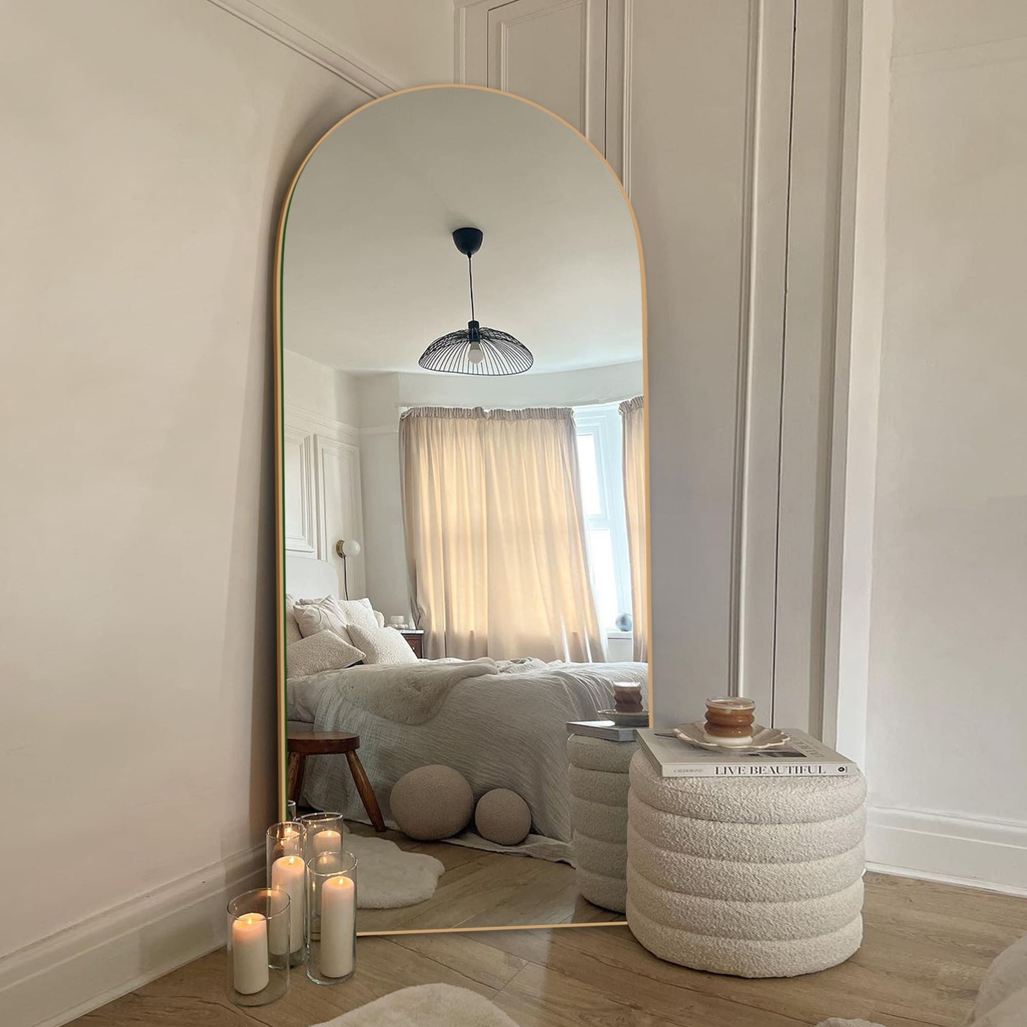 Bedroom Mirrors Enhance Your Bedroom with Stunning Reflective Wall Decor