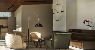 Black Arched Floor Lamp