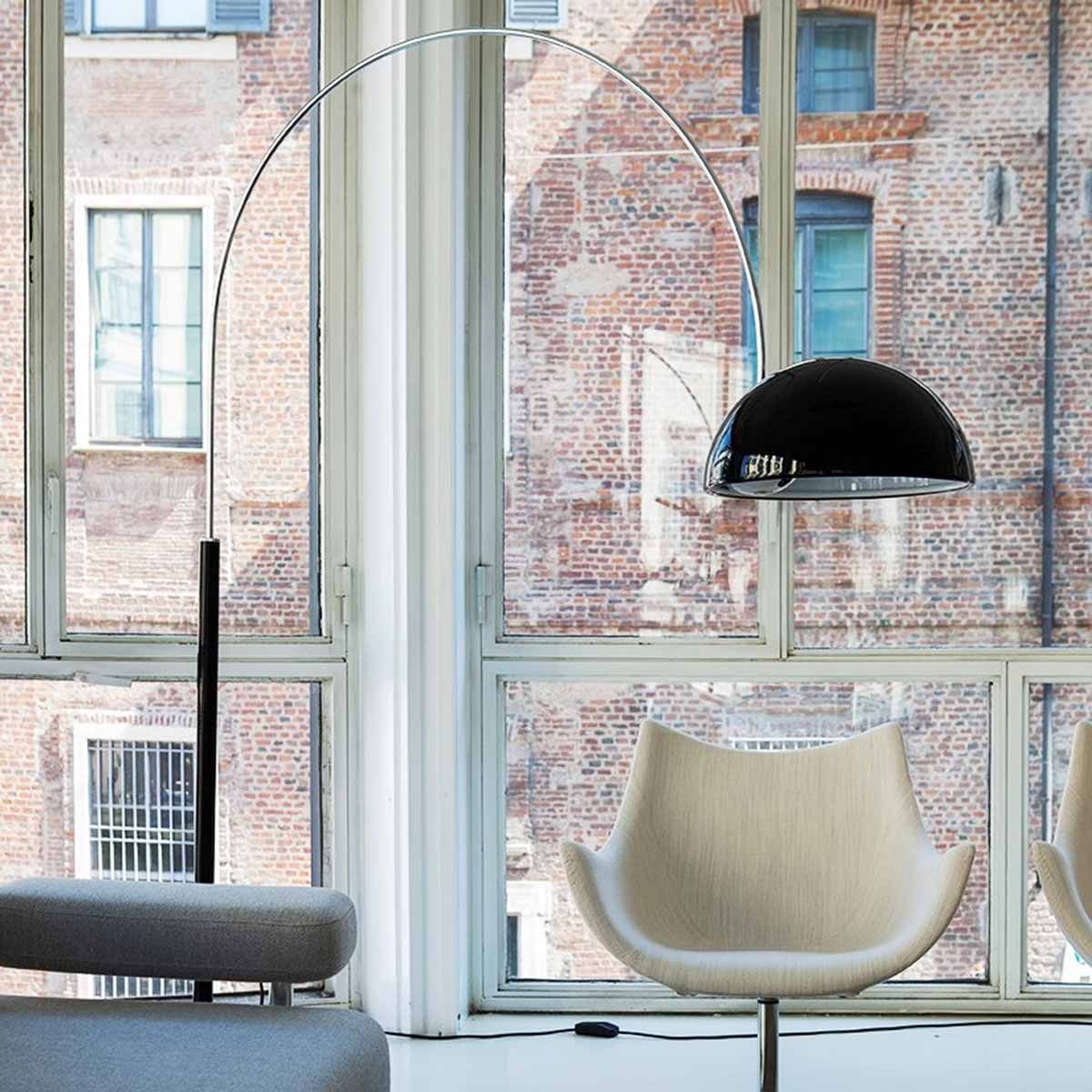 Black Arched Floor Lamp Elegant and Modern Lighting for Any Room
