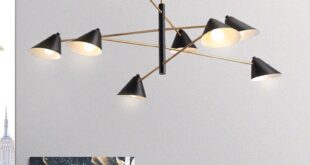 Black Chandelier Lamp For Home