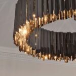 Black Chandelier Lamp For Home