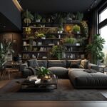 Black Living Room