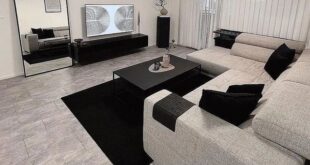 Black White Livingroom