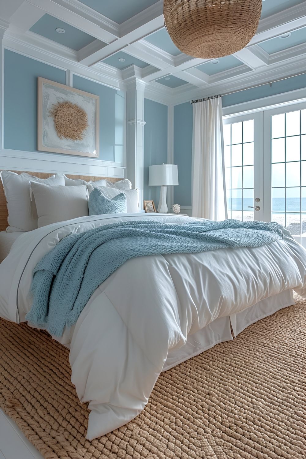 Blue Master Bedroom Elegant and Serene Master Bedroom Decor in Shades of Blue