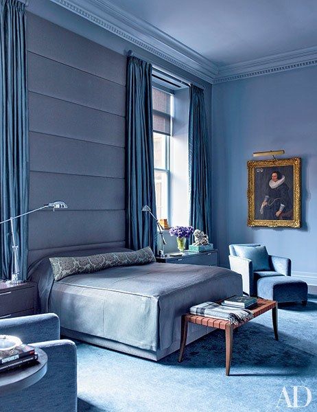 Blue Master Bedroom