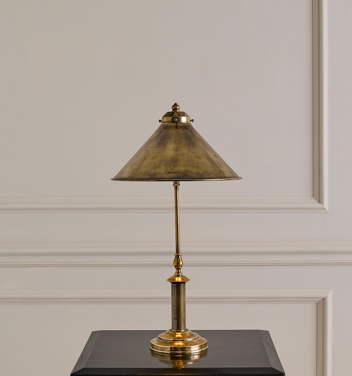 Brass Table Lamp Elegant and Stylish Lighting Fixture for Your Home with a Brass Finish