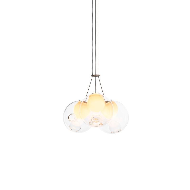 Brushed Nickel Pendant Lamp Elegant and Modern Lighting Fixture for Your Home