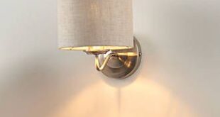 Brushed Nickel Wall Lamp