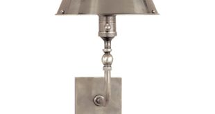 Brushed Nickel Wall Lamp