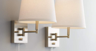 Brushed Nickel Wall Lamp