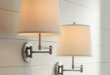 Brushed Nickel Wall Lamp