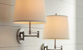 Brushed Nickel Wall Lamp