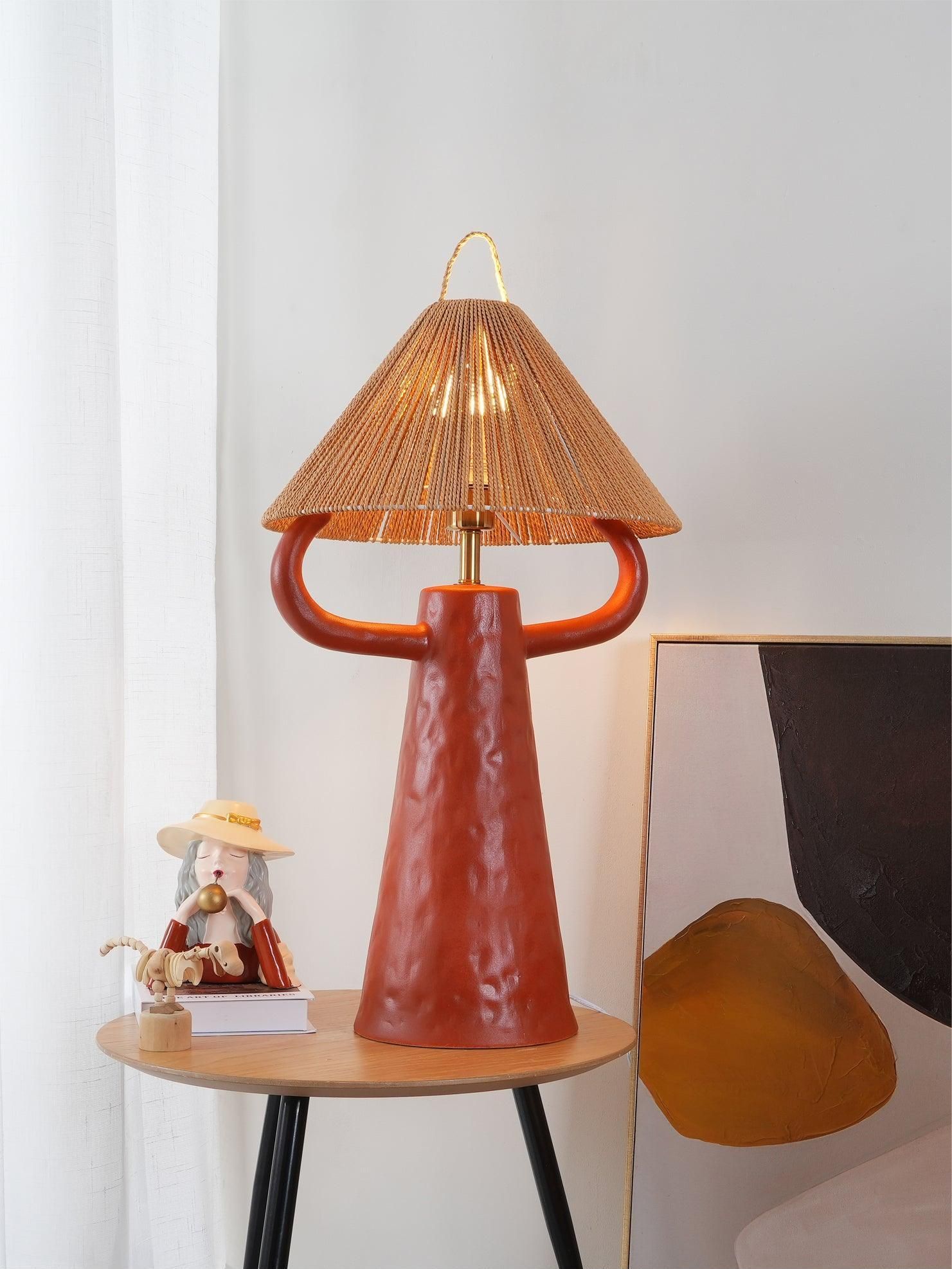 Ceramic Table Lamp Elegant Home Decor Lighting Option made of Durable Material