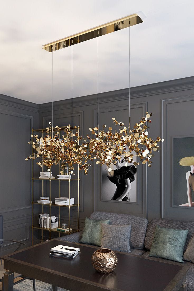 Chandelier For Interior Decoration Elegant Lighting Fixture Adds Glamour to Any Room