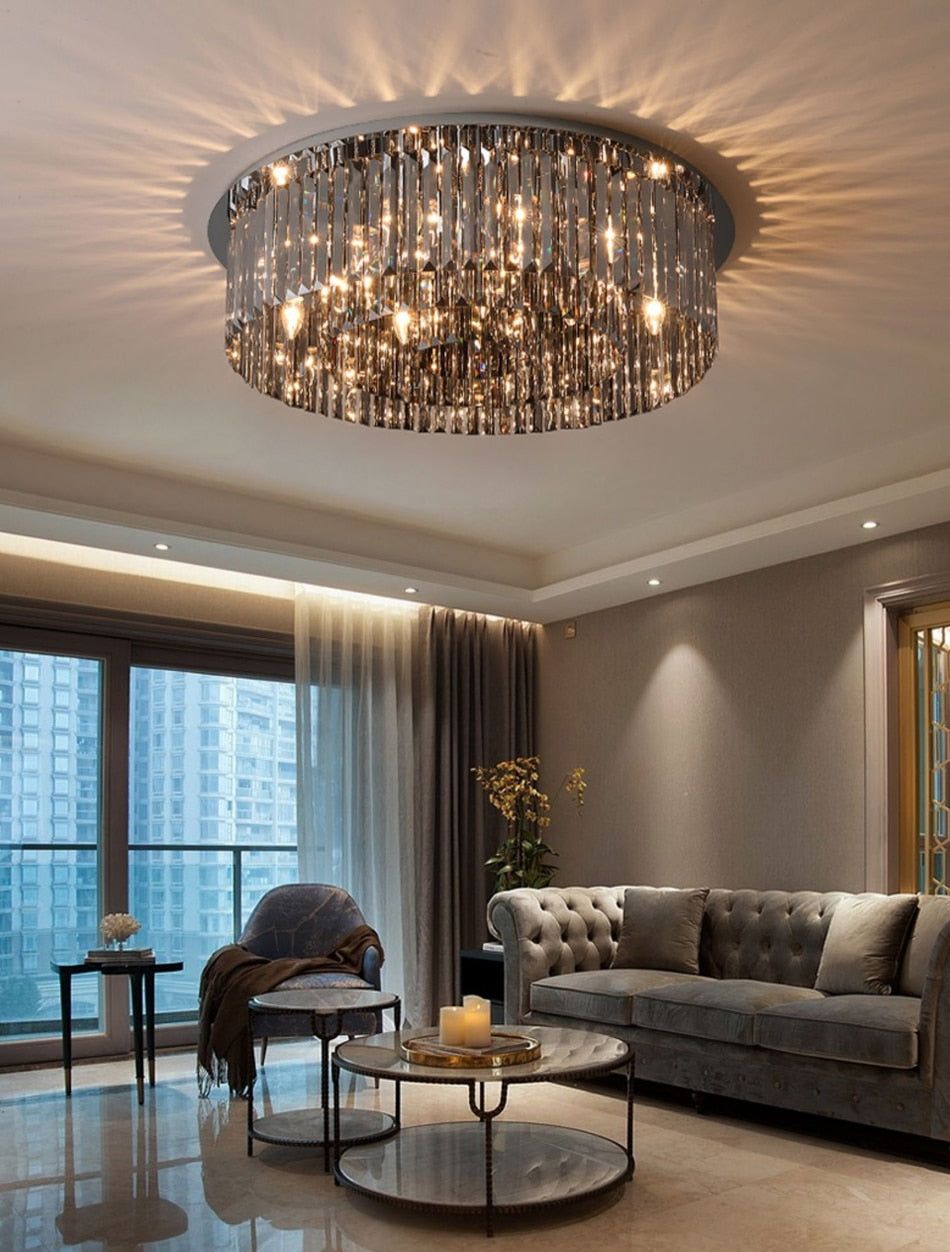 Chandelier For Living Room Elegant Lighting Fixture Enhancing Your Living Space