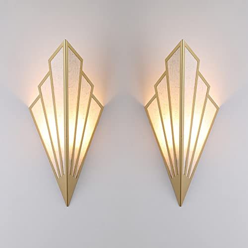 Art Deco Chandelier Elegant Vintage Lighting Fixture in Art Deco Style