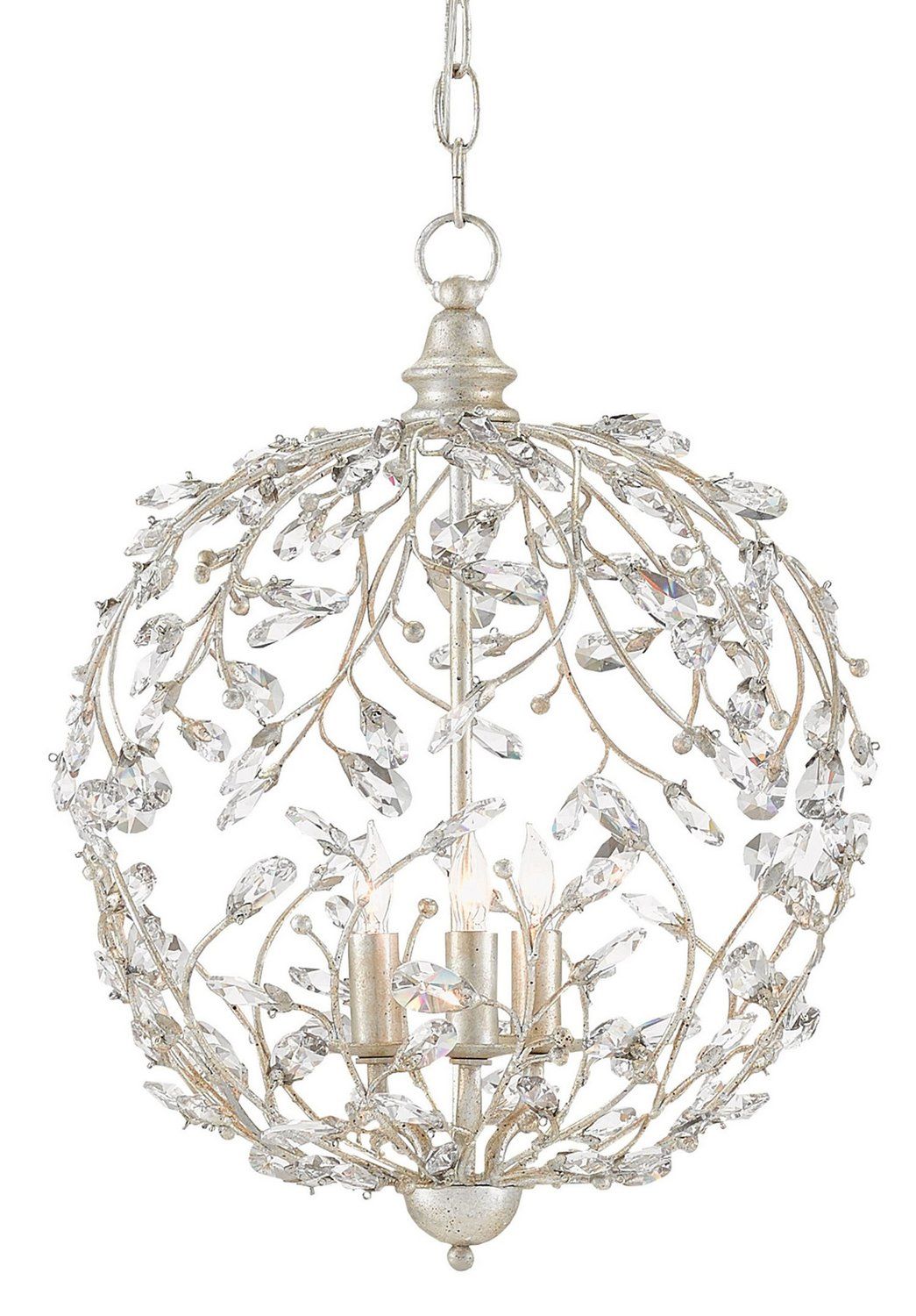 Chandelier In Silver Elegant Silver Lighting Fixture for Your Home Décor