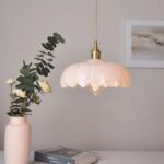 Chandelier Lighting In The Kitchen