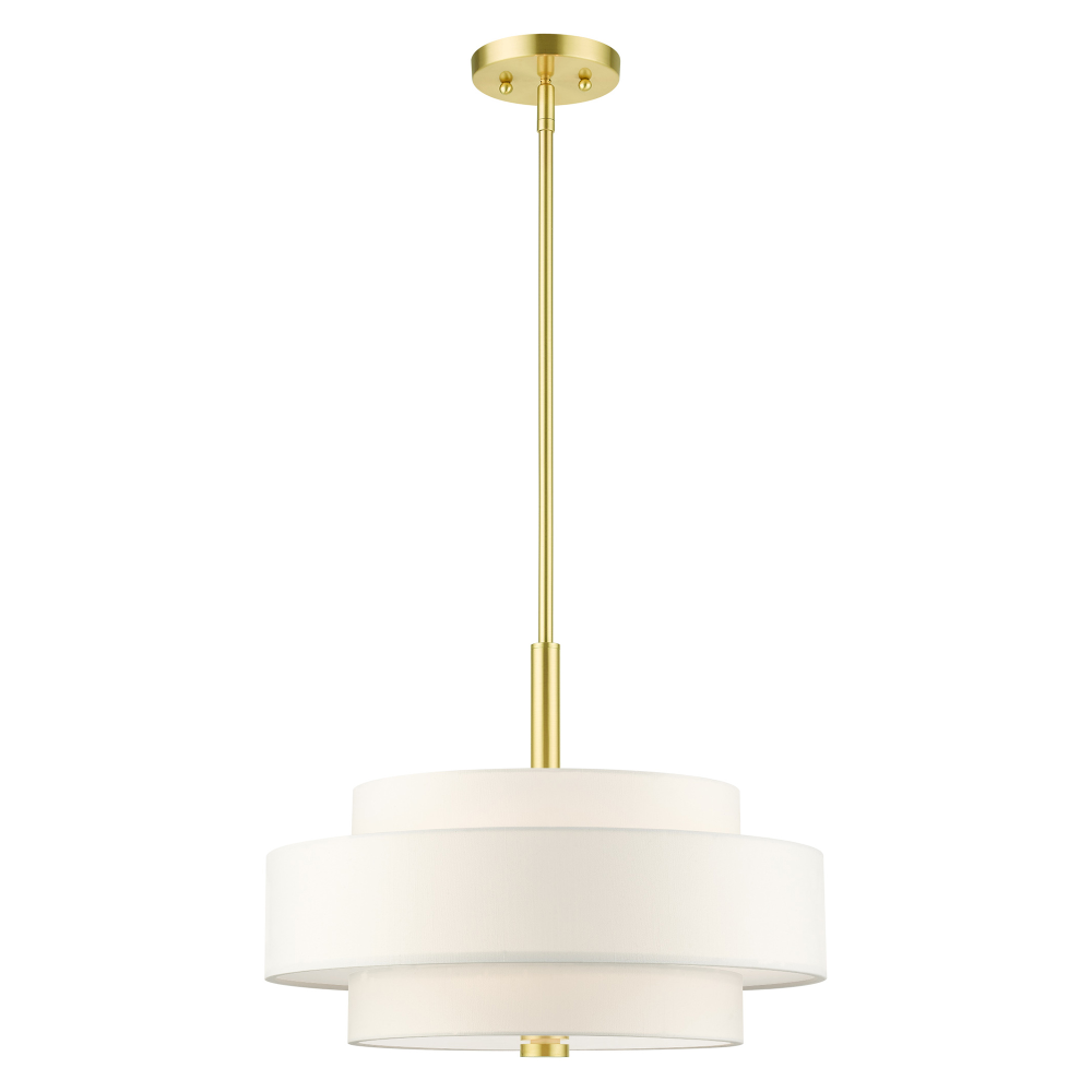 Chandelier With Drum Shadow Elegant Lighting Fixture with Stylish Shade for Your Home