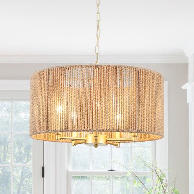 Chandelier With Drum Shadow : Upgrade Your Space with a Stylish Chandelier Drum Shadow Design