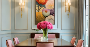 Chandeliers In A Dining Room