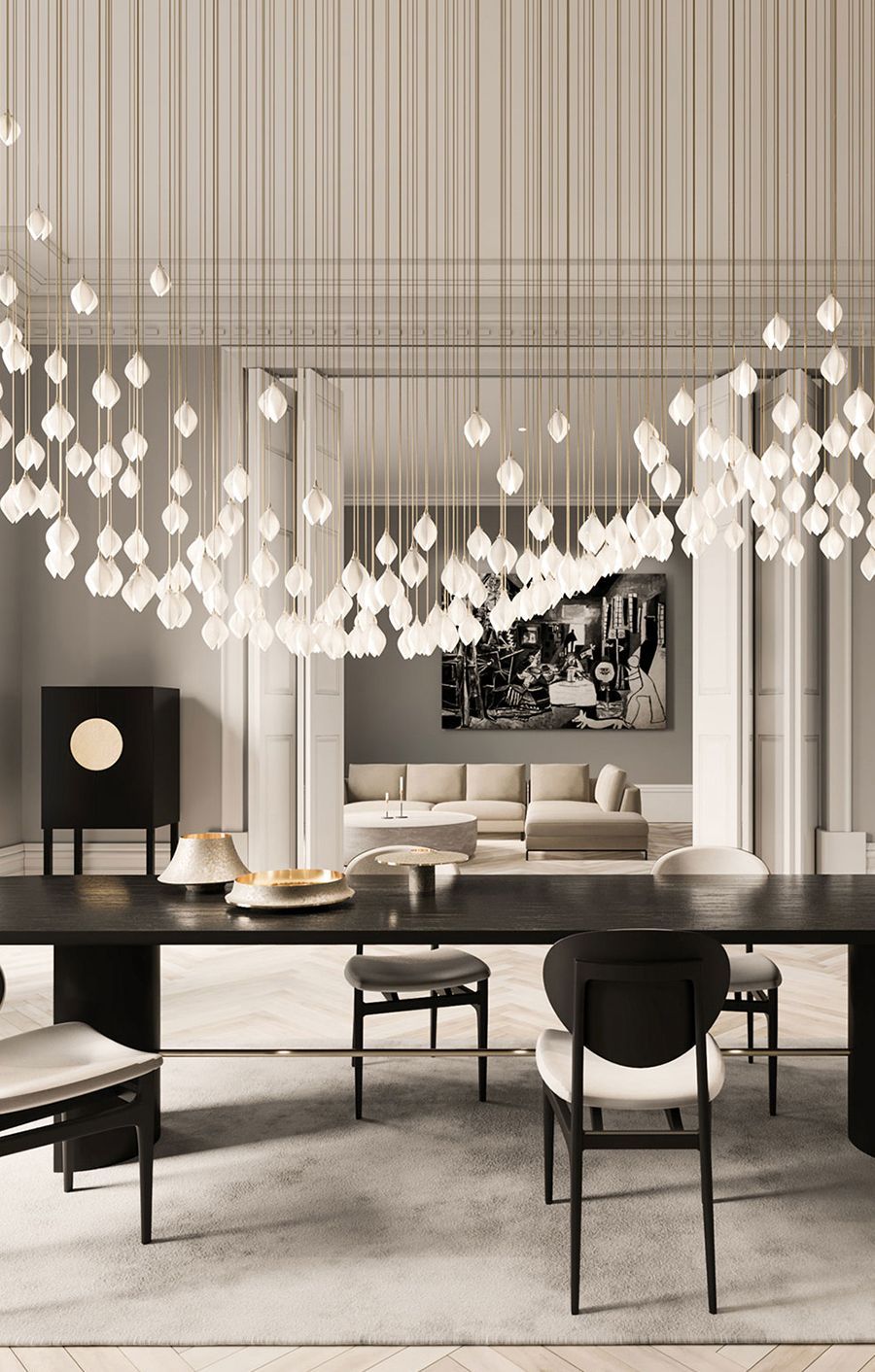 Chandeliers In The Interior Elegant Lighting Solutions for Every Room