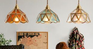 Chandeliers With Stained Glass