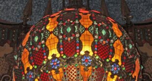 Chandeliers With Stained Glass