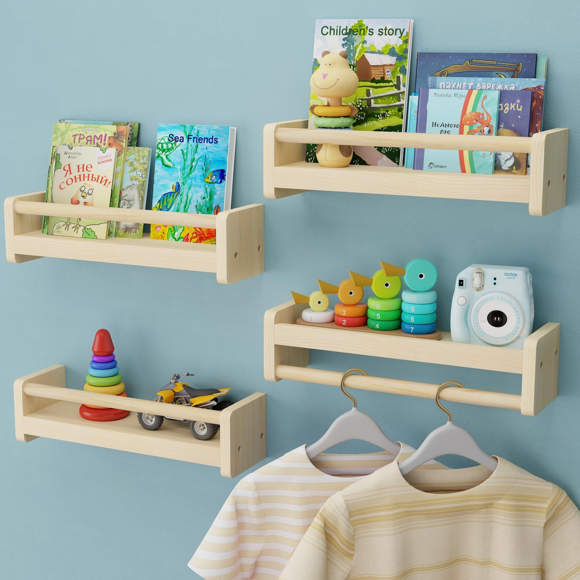 Children’S Room Shelves Creative Storage Ideas for Kids’ Rooms