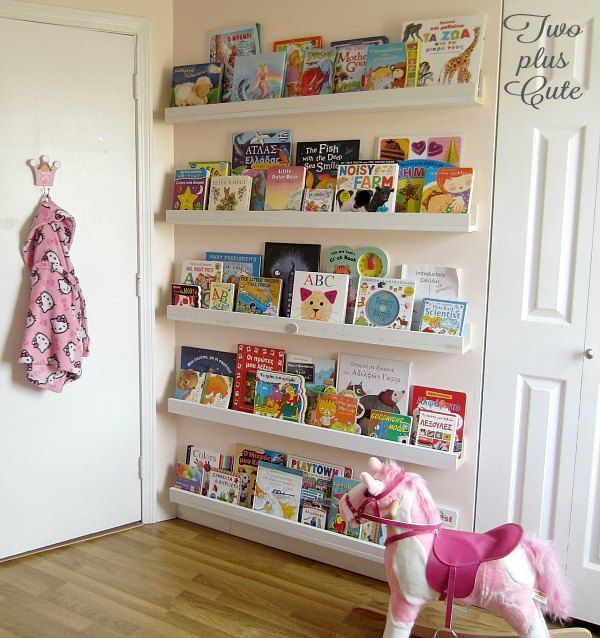 Children’S Room Shelves Creative Ways to Organize Kids’ Books and Toys in Their Room