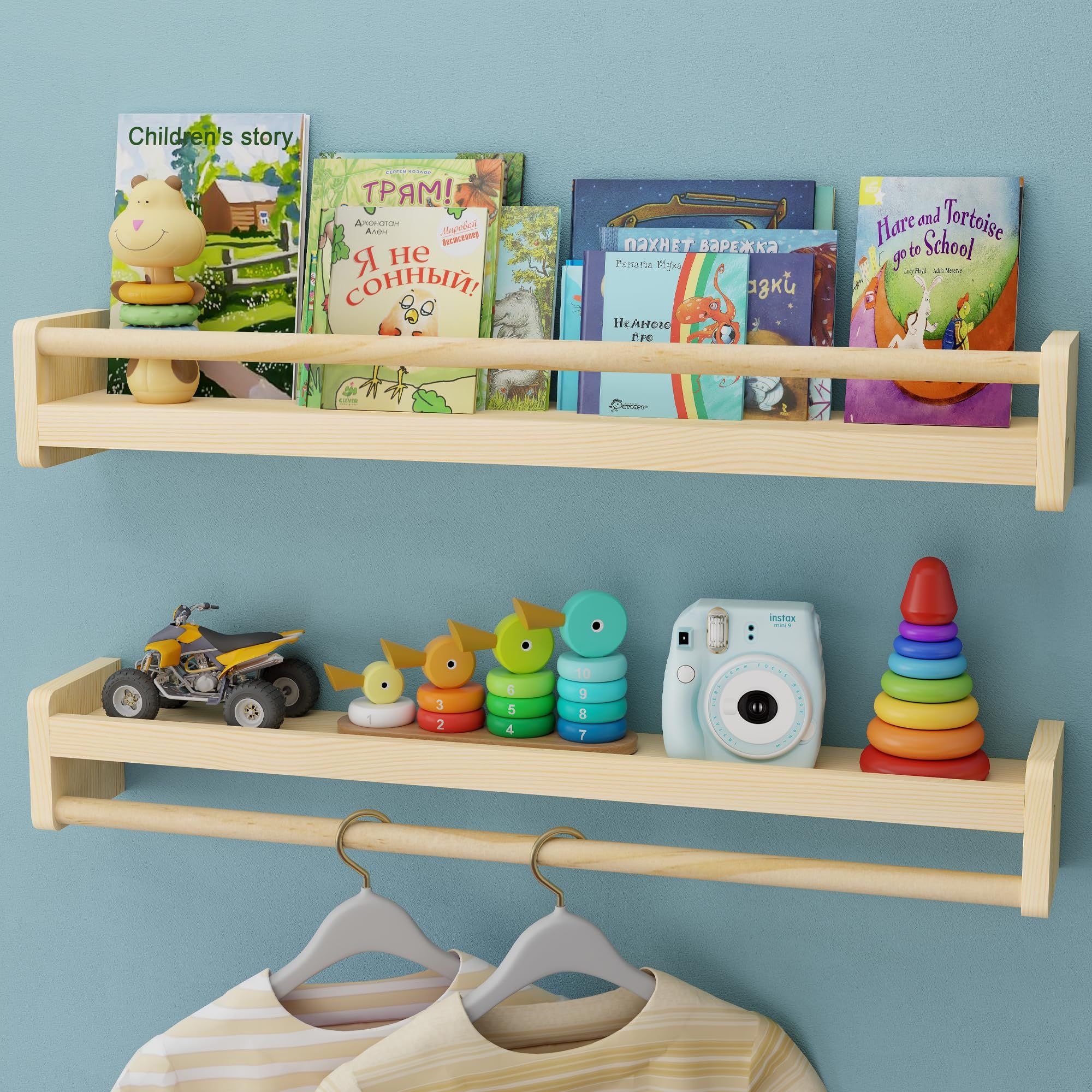 Children’S Room Shelves Creative ways to organize kids’ rooms with shelves