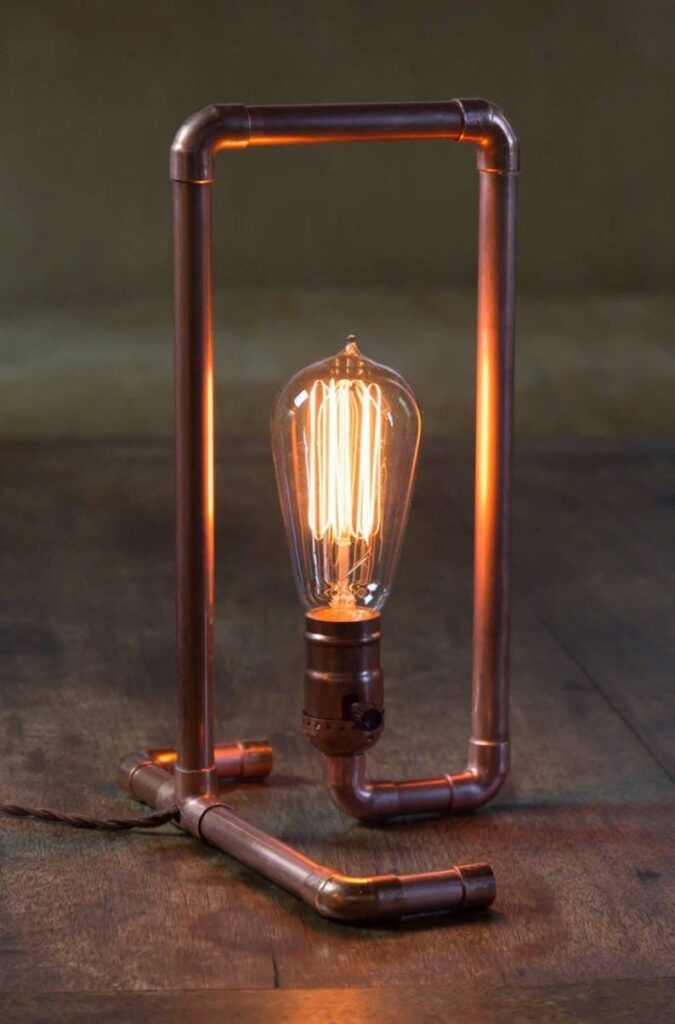 Copper Lamp