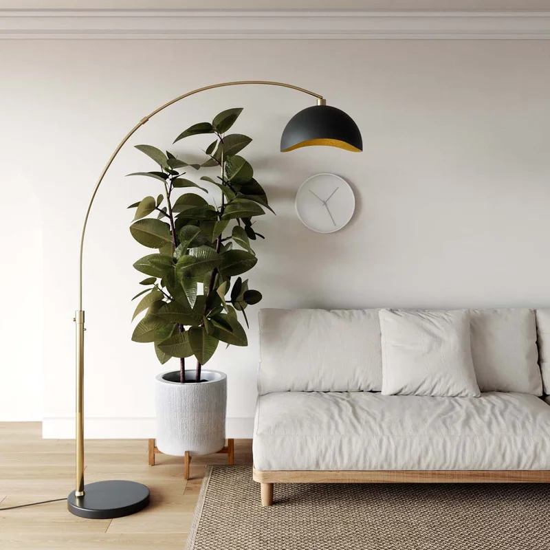 Designed Arch Floor Lamp Stylish and Modern Arching Light Fixture for Your Home