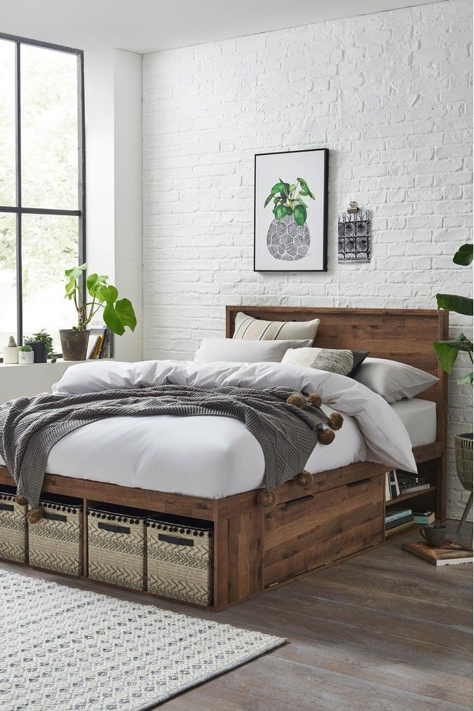 Double Bed With Storage Maximize Bedroom Space with this Clever Storage Solution